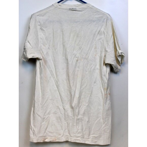 Vtg 80s California Raisins Grapevine Gym Shirt sz L White Crew Neck Short Sleeve - Picture 6 of 12